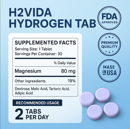 H2 Vida H2 Daily Tablets